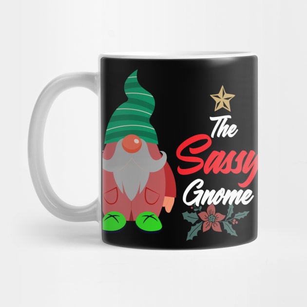 The Sassy Gnome Matching Family Christmas shirt by boufart